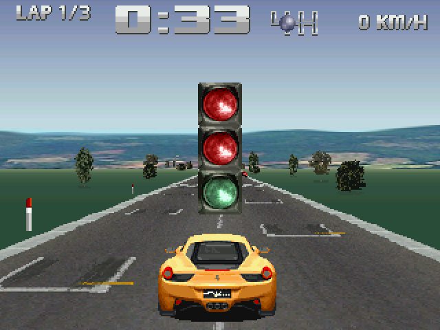 Racer 2 atari screenshot